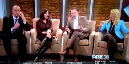 Video: Streaming a Twitter feed live on air results in a dick pic popping up on US morning news show [NSFW]