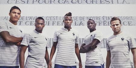 Pics: The new France away kit is very tasty indeed