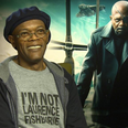 Pic: Samuel L. Jackson wears ‘I’m not Laurence Fishburne’ t-shirt during interview