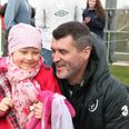Pics: Roy Keane shows his caring side as young cancer patient visits the Irish camp