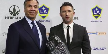 Video: Robbie Keane and Bruce Arena brought the humour to last night’s FAI awards