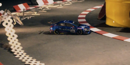 Video: Subaru race a remote control WRX STI against a ‘StickBomb’ for the craic