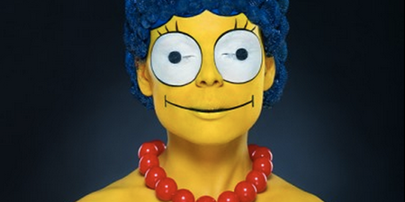 Pic/Video: The ‘real life’ Marge Simpson might give you nightmares