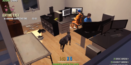 Video: The first gameplay footage from Goat Simulator is here… and it’s incredible