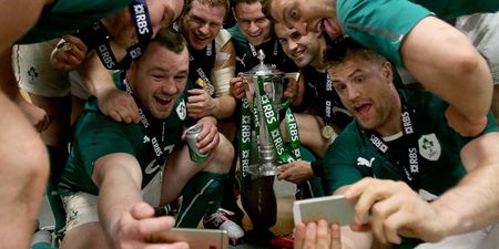 Pic: Cian Healy is snapped taking the best selfie of all time