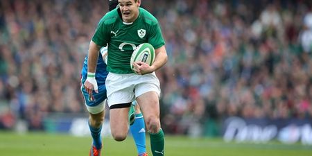 Video: Check out this ridiculous Brian O’Driscoll offload for Jonathan Sexton’s opening try against Italy