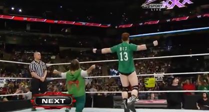 Video: WWE superstar Sheamus paid a brilliant tribute to Brian O’Driscoll on Raw last night