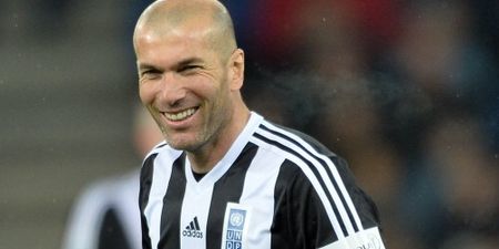 Video: Zinedine Zidane is still really good at football then