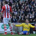 Video: Charlie Adam charged with violent conduct for this stamp on Olivier Giroud