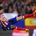 Vine: Diego Costa’s superb athletic volley gives Atletico the lead in Madrid.