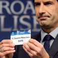 Pic: The first fake draw for the Champions League quarter-finals has landed