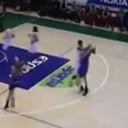 Video: Female basketball player in Finland flattens opponent with vicious punch to the face