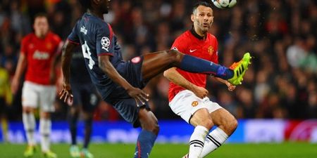 Pic: The ages of all of last night’s Manchester United team when Ryan Giggs made his debut