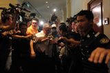Video: The media scrum in Kuala Lumpur Airport featured on Sky News this morning was a little bit crazy