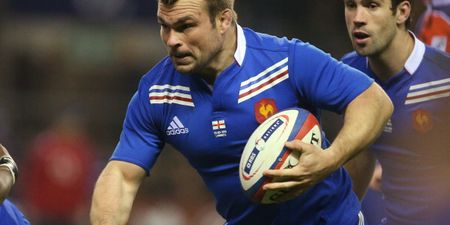 French prop Nicolas Mas walks out of press conference