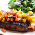 The Oat Meal: Paleo salmon with mango salsa