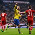 Vine: Lukas Podolski blasts home equaliser for Arsenal, but wasn’t that a push beforehand?
