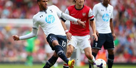 Vine: Tomas Rosicky scores one of the goals of the season as Arsenal beat Spurs