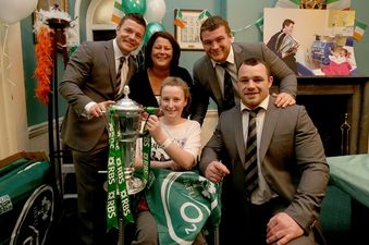 Video: Irish rugby stars visiting the kids of Temple Street