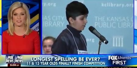Oh dear – Fox News misspells “spelling bee” while reporting on a spelling bee