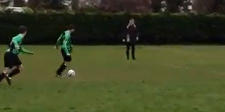Video: Officially the worst panenka penalty of all time was taken in Dublin at the weekend