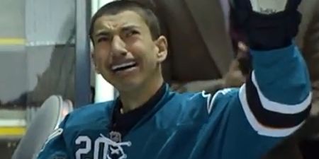 Video: San Jose Sharks make an incredible gesture to teenage fan with life-threatening heart condition