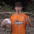 Video: Irish freestyle football superstar Daniel Dennehy surprises LUAS commuters