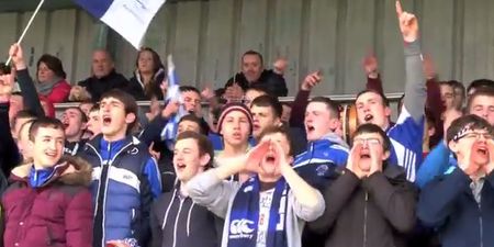 Video: Fans of Good Counsel College New Ross’ GAA team have a fantastic repertoire of chants