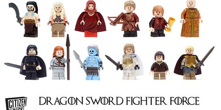 Pics: “Dragon Sword Fighter Force” is the unofficial LEGO set Game of Thrones fans have been waiting for