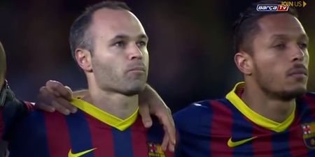Video: An emotional minute’s silence for Tito Vilanova before Villareal v Barcelona