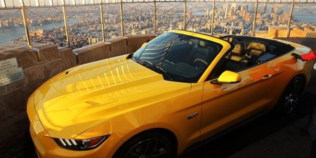 Pics: Ford dismantle a brand new Mustang and rebuild it at the top of the Empire State Building