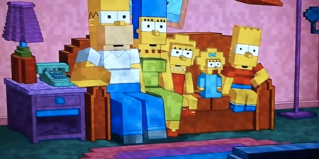 Video: The Simpsons meets Minecraft in the latest couch gag mash-up