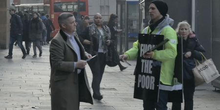 Video: Viral charity ad causes stir by using ‘F*ckThePoor’ slogan (NSFW)