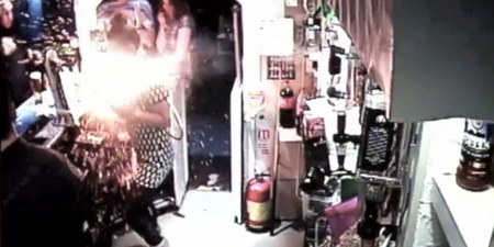 Video: E-cigarette explodes in pub after being charged with iPad charger