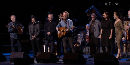 Video: Watch some of Ireland’s greatest talent perform ‘Auld Triangle’ at the Royal Albert Hall