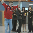 Video: Shannon Airport pulled off a very cool flashmob recently