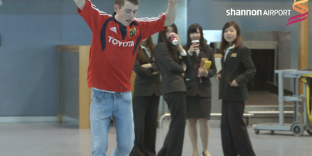 Video: Shannon Airport pulled off a very cool flashmob recently