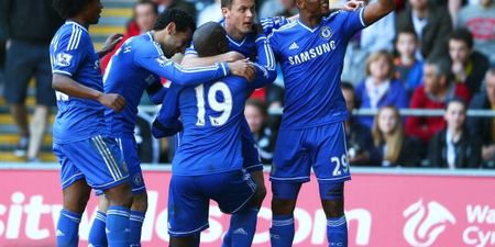 Vine: The Demba Ba goal that keeps Chelsea firmly in the title race