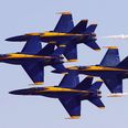 Video: Watch as the US Navy’s Blue Angels fly unbelievably close to each other