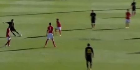 Video: Check out this amazing goal from the halfway line in the UEFA Youth League final
