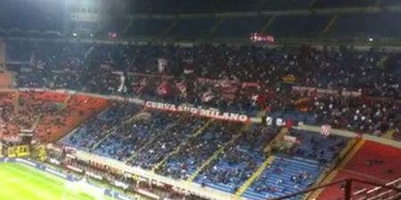 Video: Milan fans pay tribute to Hillsborough victims with a rendition of You’ll Never Walk Alone