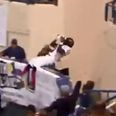 Video: This incredible indoor somersault catch might be the best American football catch you’ll ever see