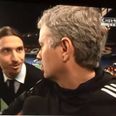 Video: Good guy Zlatan interrupts Mourinho post-match interview to wish him good luck