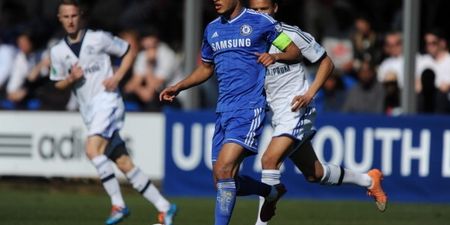 GIF: Chelsea under-21 star Lewis Baker scores with an outrageous back-flick against Arsenal