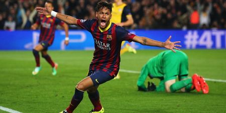 Vine: Neymar’s nutmeg tonight was a thing of beauty