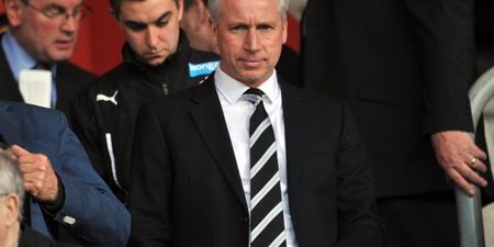 Pic: The Sunday Sun absolutely went to town on Alan Pardew with their sarcastic back page this morning