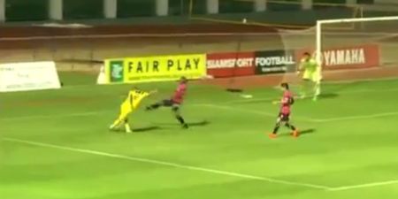 Video: Our very late contender for goal of the weekend is this superb rabona from Thailand