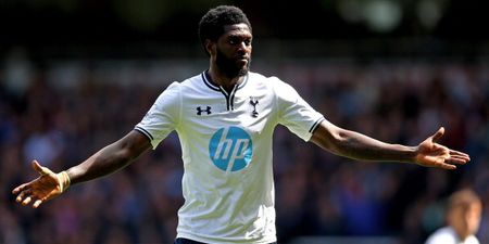 Tottenham release Emmanuel Adebayor from his contract