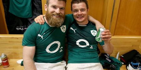 Pic: Brian O’Driscoll’s tribute to Gordon D’Arcy is funny and perfectly fitting