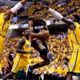 Pic: Last night’s Pacers/Heat game produced the most beautiful basketball picture of the year